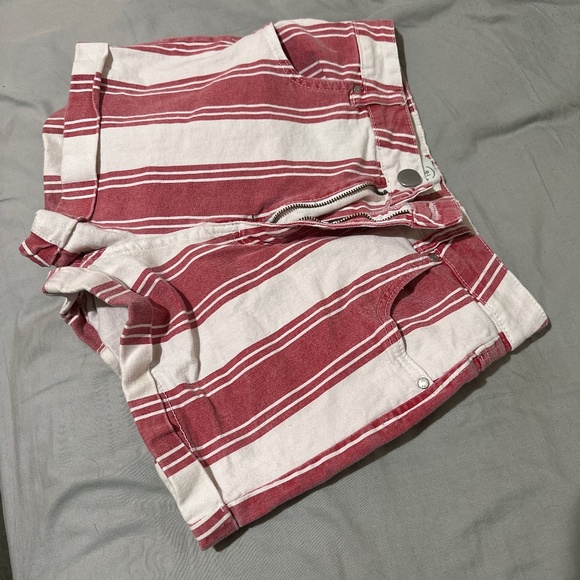 Candy Stripe Kids Frill Shorts